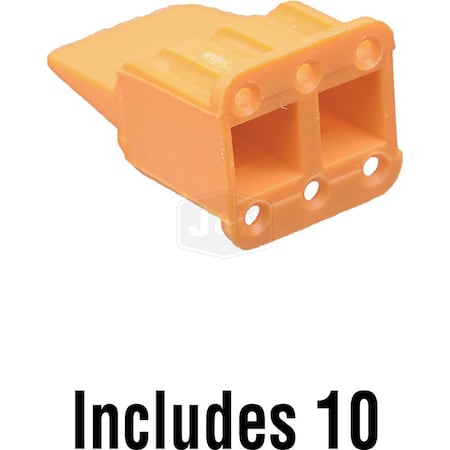 Aftermarket JAndN Electrical Products DTM Housing Wedge 615-20019-10-JN